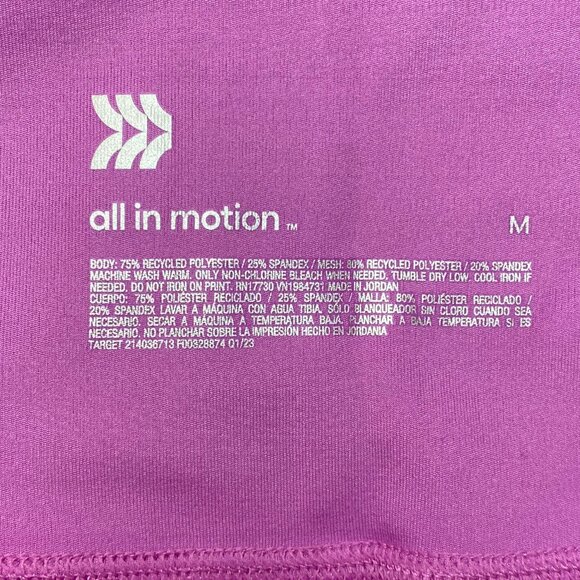 Women’s Pink Ultra High-Rise Flare Leggings - Size M | Stretch Comfort Fit - Picture 3 of 3